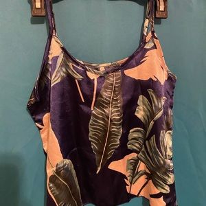 Satin Top and Shorts Set